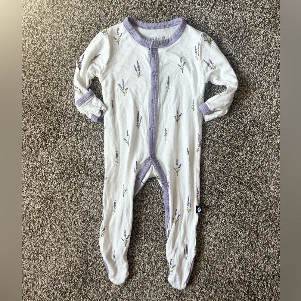 Kyte Lavender Snap Footie